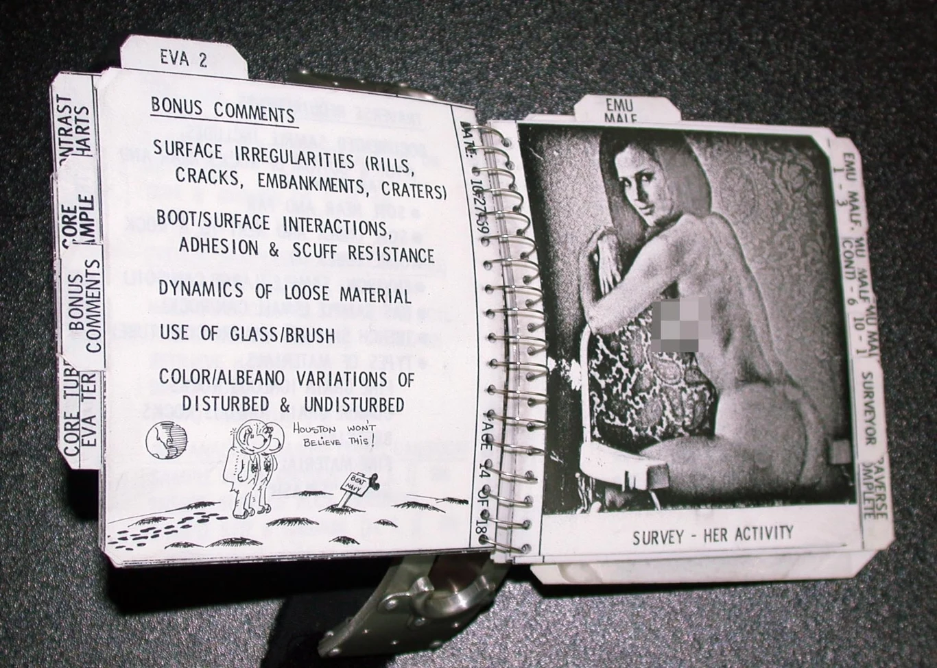 - Nie mogliśmy przestać się śmiać – dodaje Bean – W bazie na Ziemi myśleli, że jesteśmy pijani albo wpadliśmy w jakiś trans.