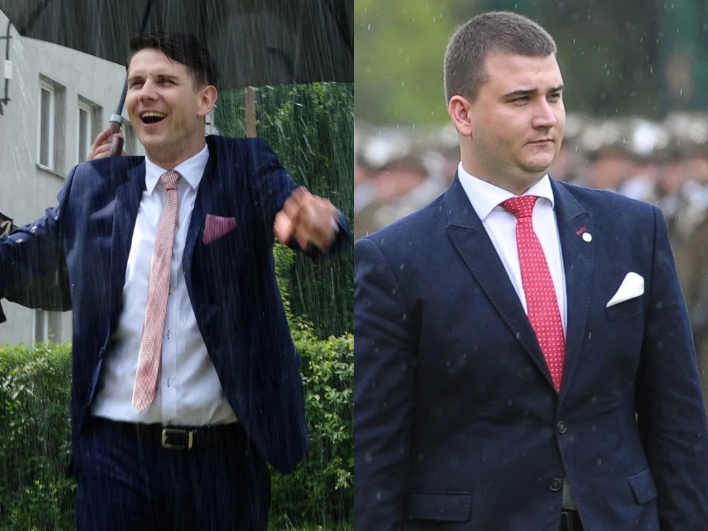O tym, że grany przez Antoniego Królikowskiego Arek to karykatura postaci Bartłomieja Misiewicza, świadczy pozew, jaki były rzecznik MON wytoczył twórcy i producentom "Polityki". Misiewicz domagał się od twórców produkcji przeprosin oraz zadośćuczynienia w wysokości miliona złotych.

"Nikt, nawet twórca jakichś dzieł artystycznych, nie ma prawa naruszać czyjejś godności, czy kogoś obrażać. (...) W związku z tym sąd będzie musiał ocenić, gdzie jest granica pomiędzy twórczością artystyczną a ludzką godnością" - Bartłomiej Misiewicz powiedział w lipcu podczas wizyty w Polsat News.

Na początku sierpnia Misiewicz wycofał jednak pozew.