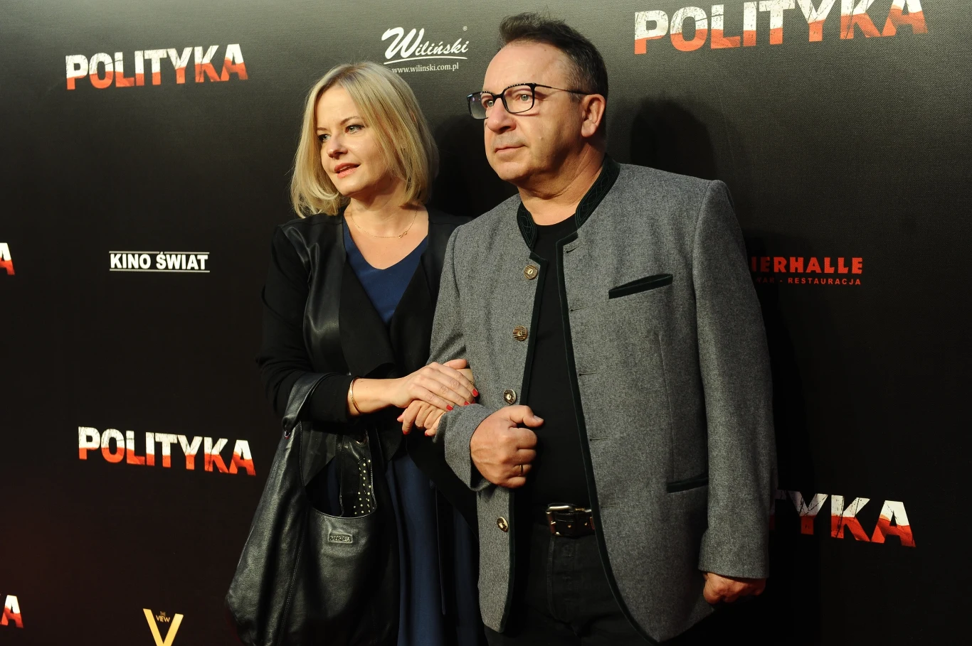 Zbigniew Zamachowski na premierze "Polityki" Zbigniew Zamachowski na premierze "Polityki"