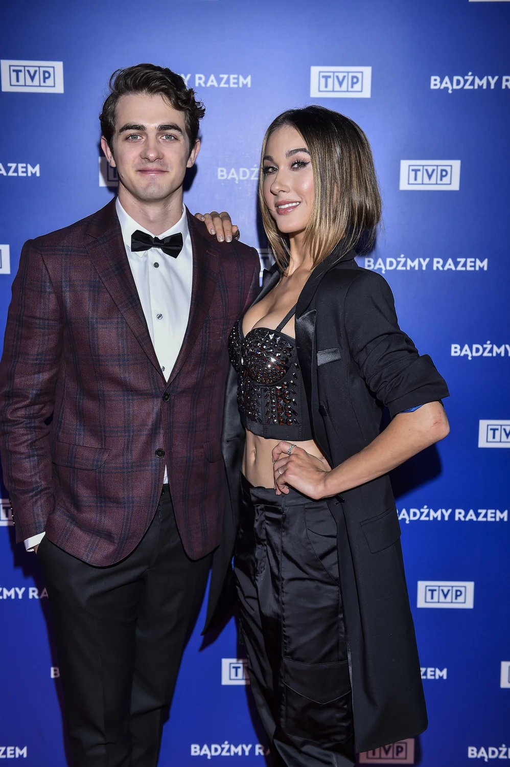 Ida Nowakowska z mężem Ida Nowakowska z mężem