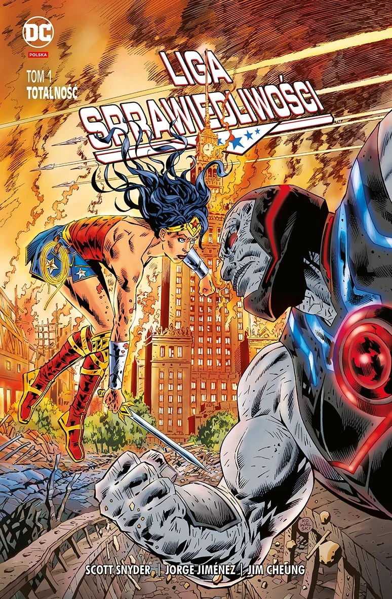 Liga Sprawiedliwości – Totalność, tom 1 (Wonder Woman/Warszawa/Piotr Kowalski /Konstanty Wolny) Liga Sprawiedliwości – Totalność, tom 1 (Wonder Woman/Warszawa/Piotr Kowalski /Konstanty Wolny)