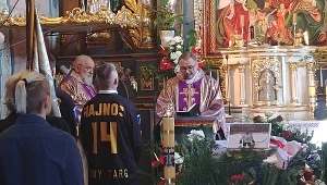 Pogrzeb śp. Janusza Hajnosa