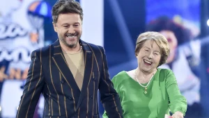 Andrzej Piaseczny z mamą