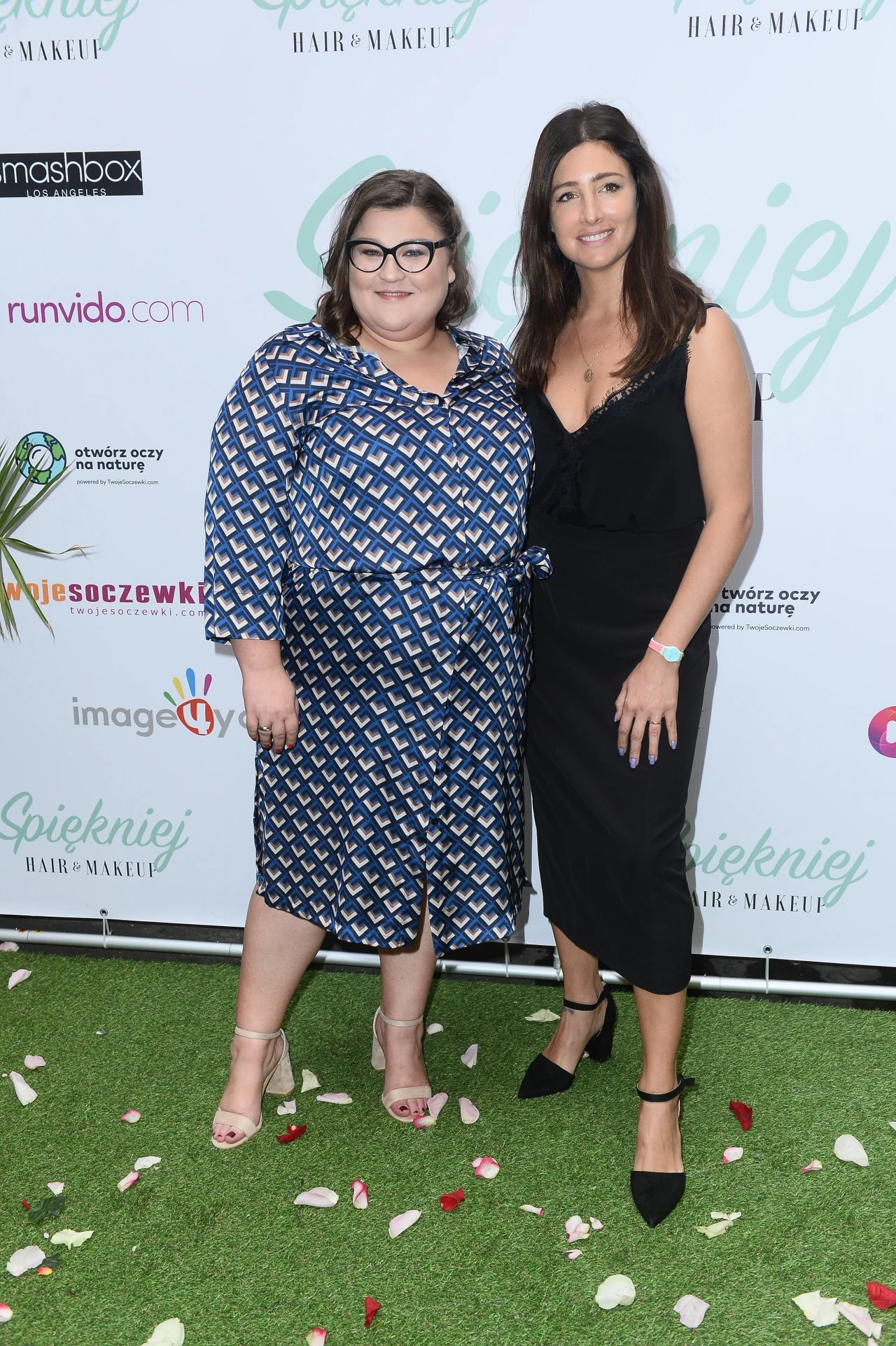 Laura Samojłowicz z Dominiką Gwit