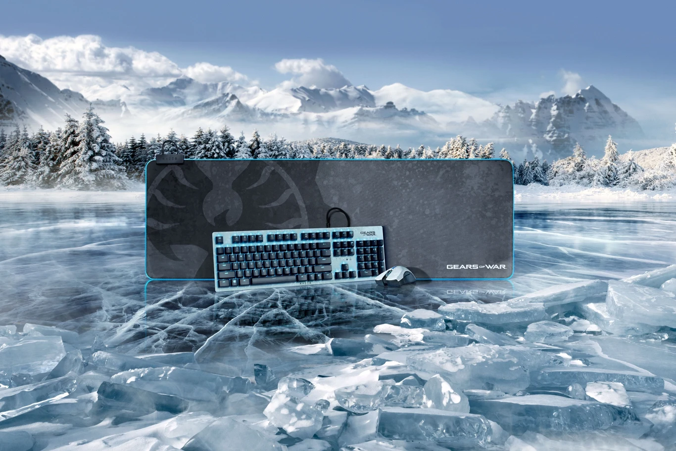 Razer Huntsman – Edycja Gears 5 to klawiatura wyposażona w przełączniki opto-mechaniczne Razer. Bonusowe DLC zawierają sprej i flagę Blood. Razer Mamba Wireless – Edycja Gears 5 to myszka bezprzewodowa, zapewniająca długość pracy baterii do 50 godzin. Bonusowe DLC zawierają sprej i flagę Blood. Razer Goliathus Extended Chroma – Edycja Gears 5 to podkładka pod myszkę o dużym rozmiarze napędzana technologią podświetlenia Razer Chroma RGB. Bonusowe DLC zawierają sprej i flagę Blood.