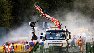 Tragiczny wypadek na torze w Belgii