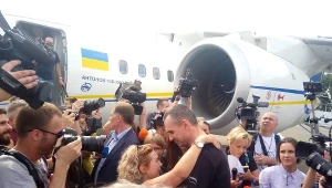 Oleg Sencow po ponad pięciu latach więzienia i łagru wreszcie jest wolny