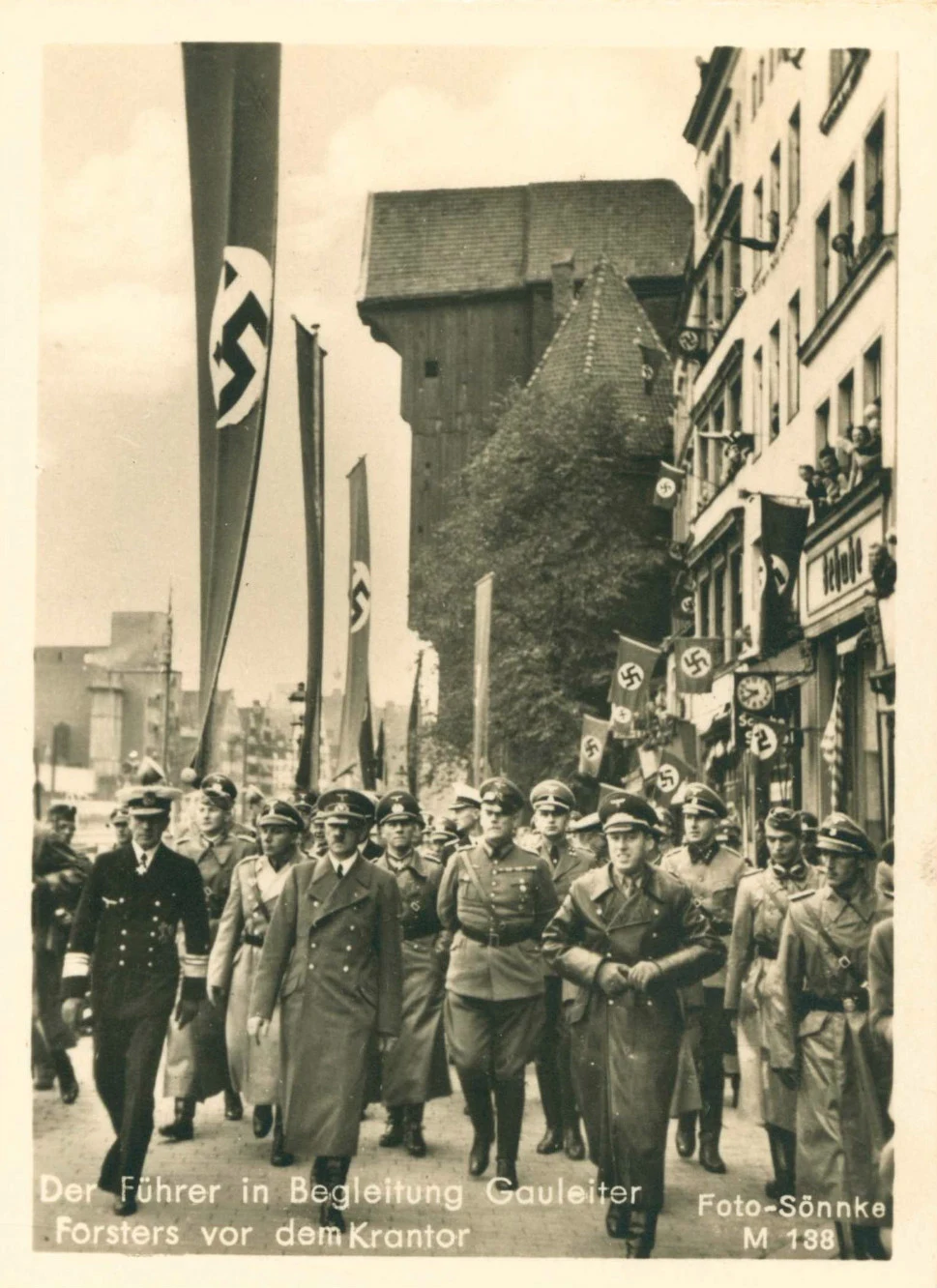 Niemieckie zdjęcie propagandowe z wrześniowej kampanii w Polsce w 1939 roku