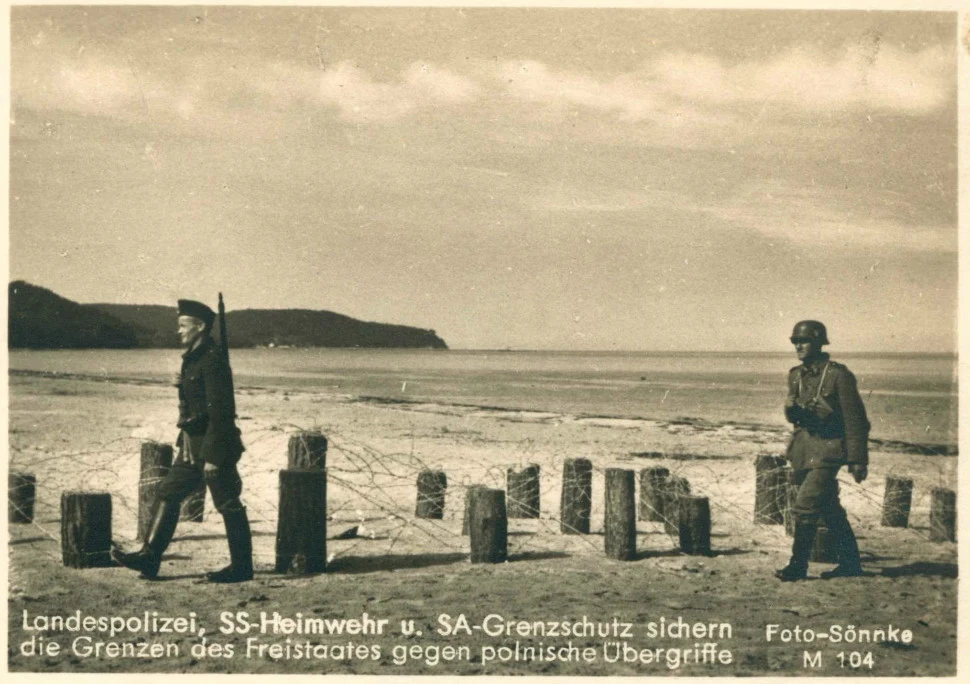 Niemieckie zdjęcie propagandowe z wrześniowej kampanii w Polsce w 1939 roku