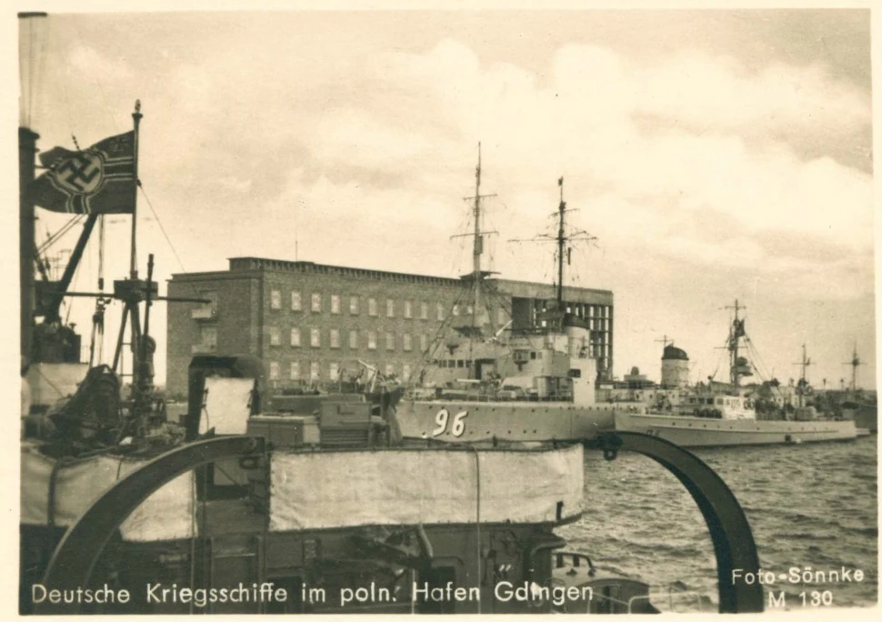 Niemieckie zdjęcie propagandowe z wrześniowej kampanii w Polsce w 1939 roku