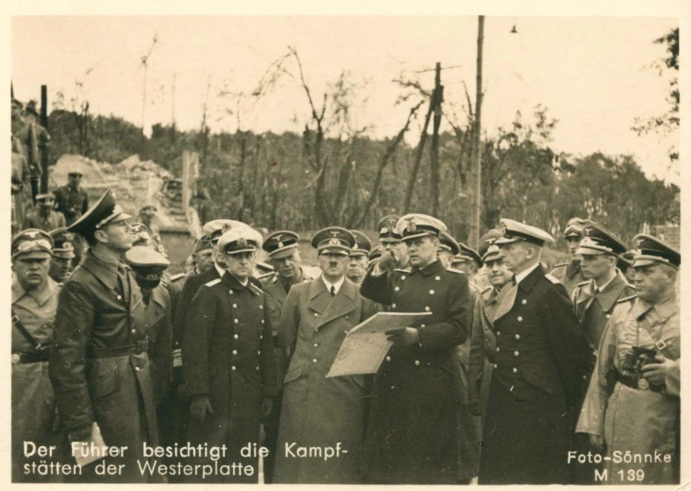 Niemieckie zdjęcie propagandowe z wrześniowej kampanii w Polsce w 1939 roku