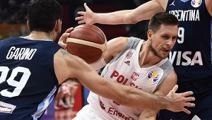 Mateusz Ponitka w meczu z Argentyną