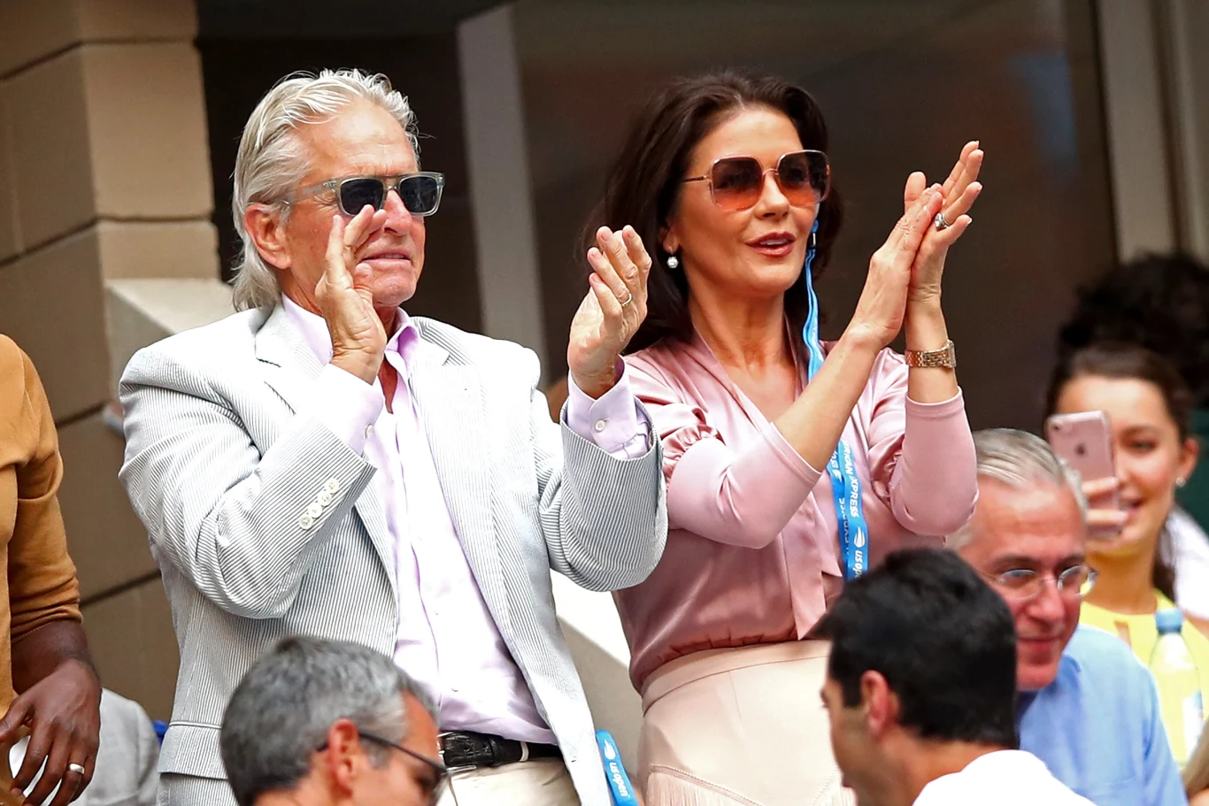 Słynna aktorska para Catherine Zeta-Jones i Michael Douglas