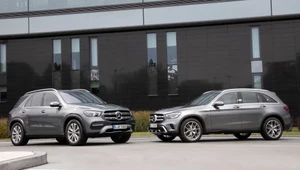 Mercedes GLE 350 de oraz GLC 300 e