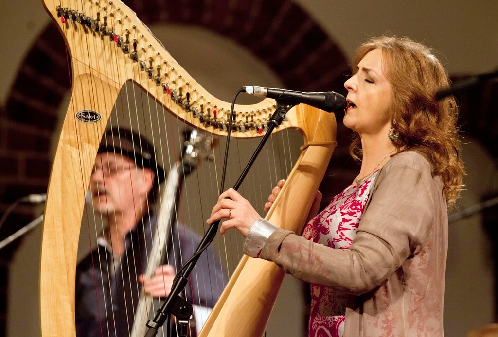 Moya Brennan (Clannad) w akcji