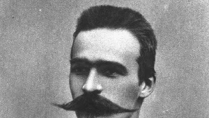 Józef Piłsudski. Zdjęcie z końca XIX wieku