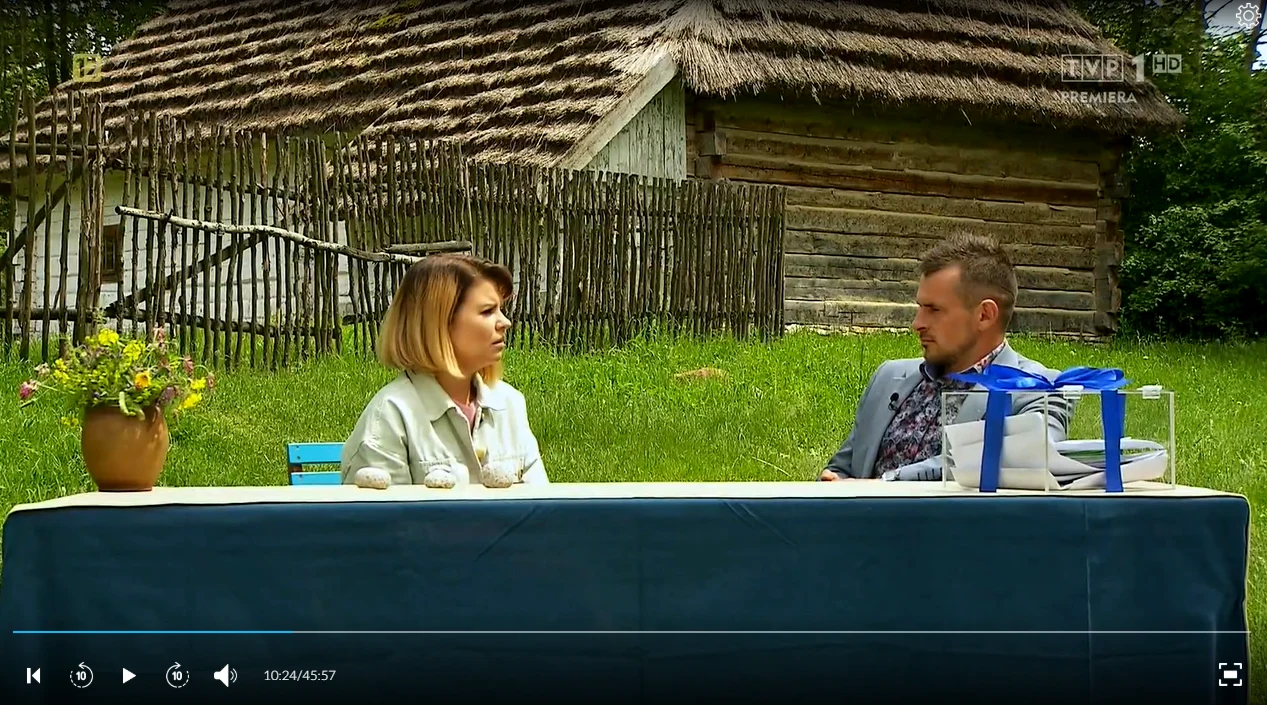 Adrian z "Rolnik szuka żony 6" i Marta Manowska