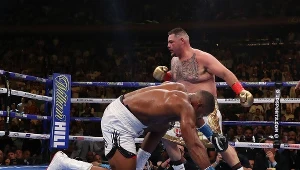 Anthony Joshua sensacyjnie przegrał z Andy Ruizem jr w pierwszej walce