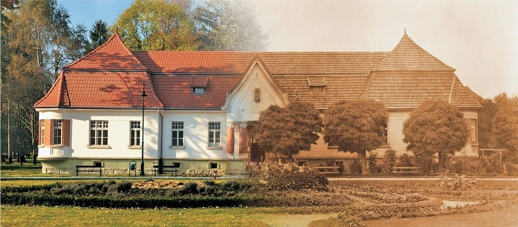 Dawna Izba Przyjęć - na zdjęciu współczesnym i archiwalnym. Fot. Archiwum Szpitala Klinicznego im. dr. Józefa Babińskiego