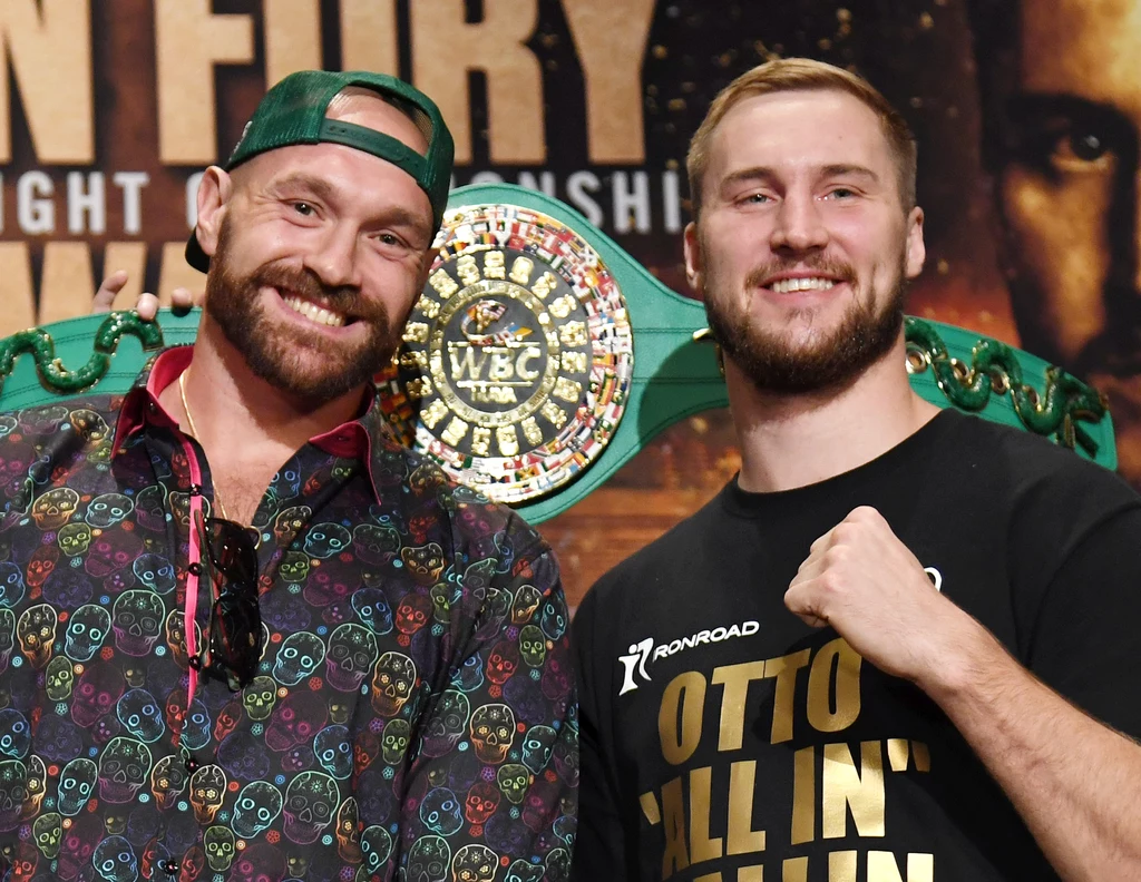 Tyson Fury i Otto Wallin Tyson Fury i Otto Wallin