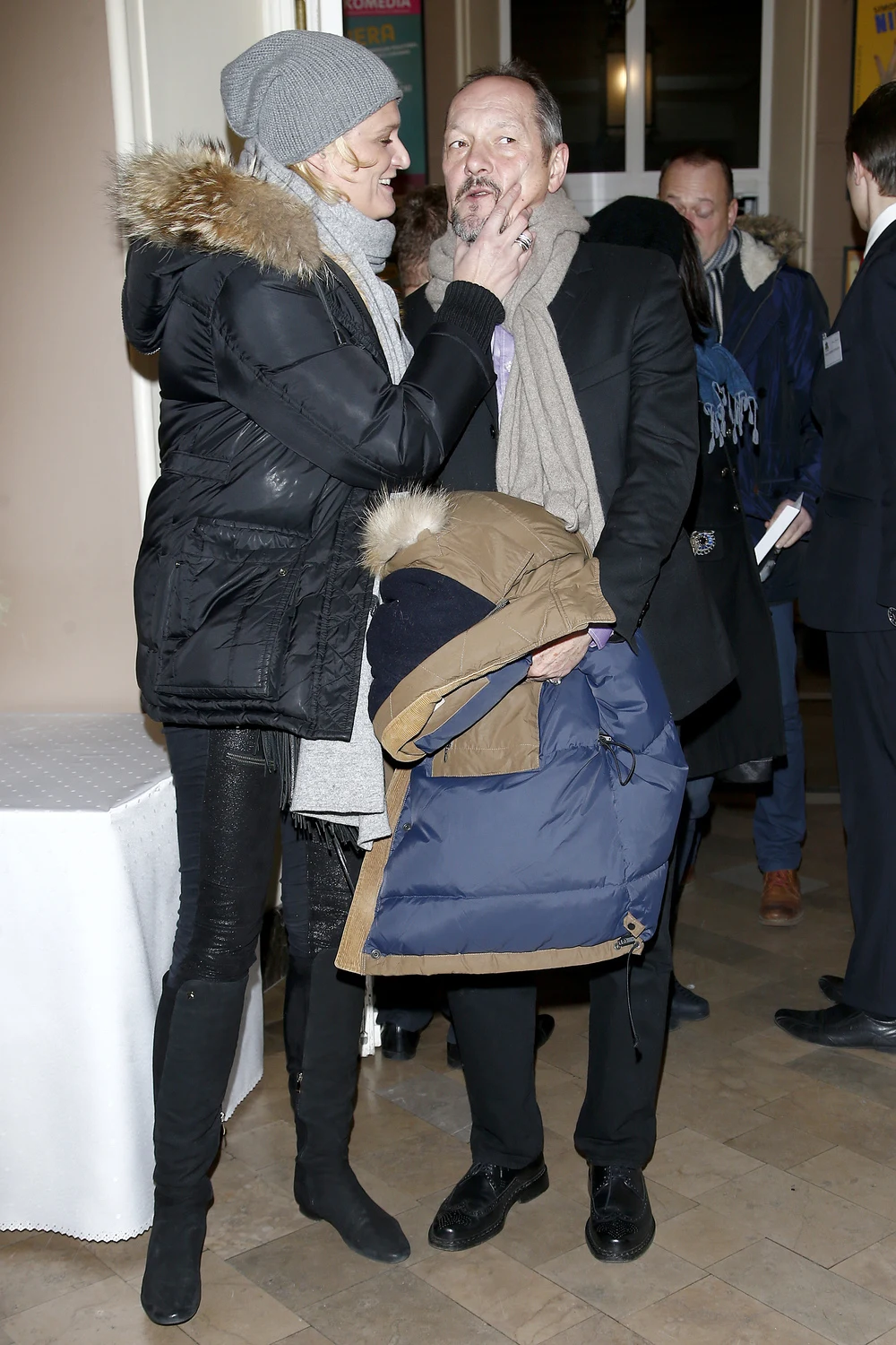 Tomasz Dedek z żoną 