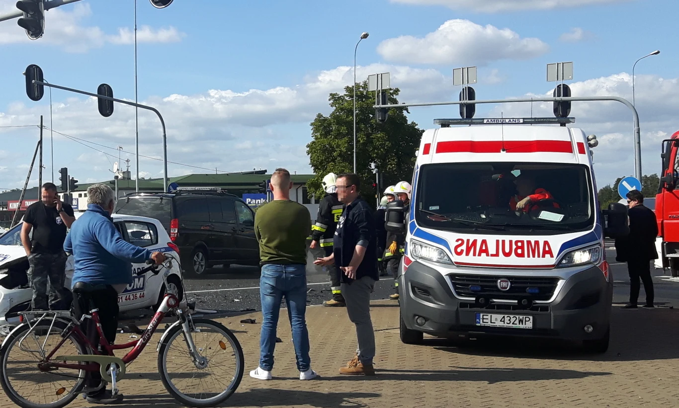 Zdjęcie z miejsca zdarzenia