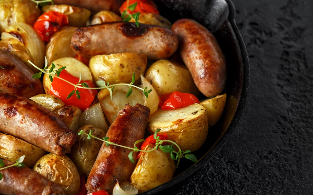 "Sausage and mash", to potrawa, którą zajadają się mieszkańcy Wielkiej Brytanii