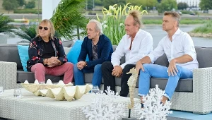 Budka Suflera w nowym składzie - pierwszy z prawej nowy wokalista Robert Żarczyński