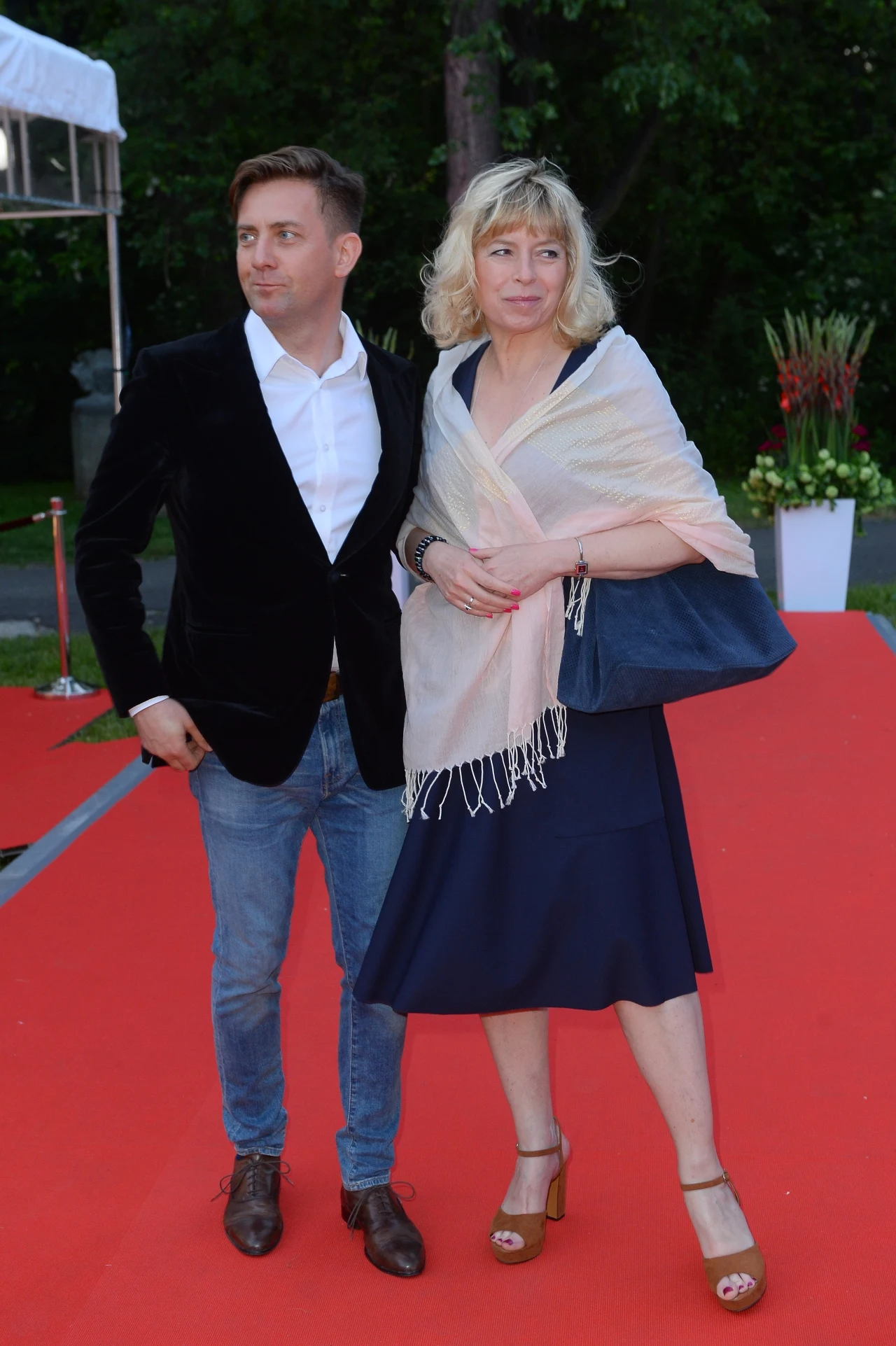 Rafał Królikowski z żoną Dorotą Rafał Królikowski z żoną Dorotą