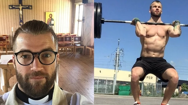 35-letni duchowny jest bowiem zapalonym miłośnikiem sportu, a jego konikiem jest cross-fit. 