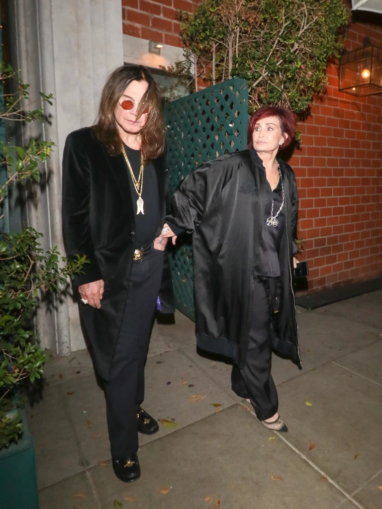 Ozzy Osbourne z żoną Sharon