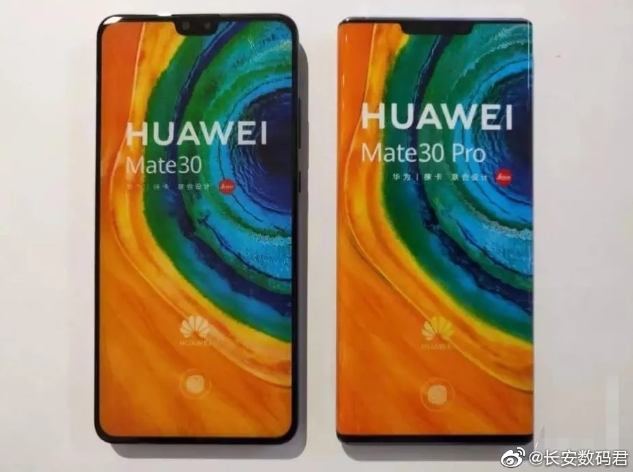 Mate 30 i Mate 30 Pro - zdjęcia umieszczone w serwisie Weibo