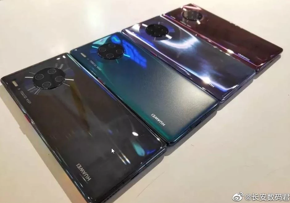 Mate 30 i Mate 30 Pro  - zdjęcia umieszczone w serwisie Weibo