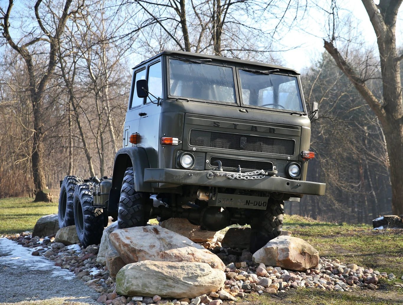 Star 266 w wersji oryginalej, ze "starą" kabiną