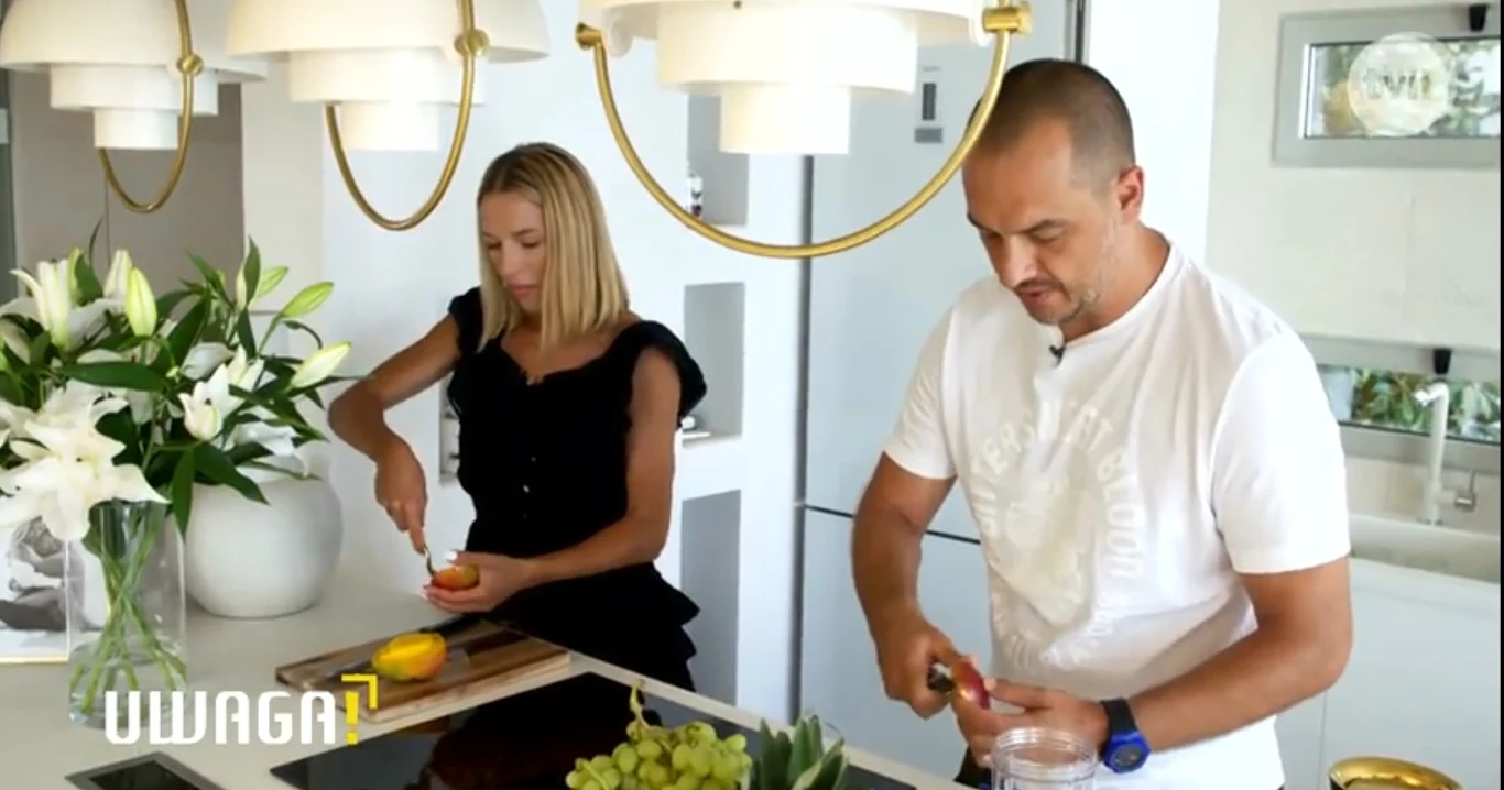 Mieszkanie Ewy Chodakowskiej w programie "Uwaga. Kulisy sławy"