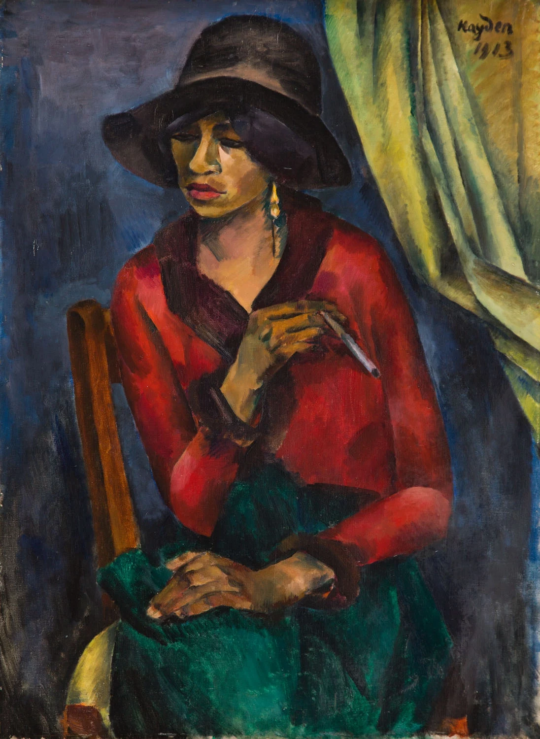 Henryk Hayden, portret Aichy Henryk Hayden, portret Aichy