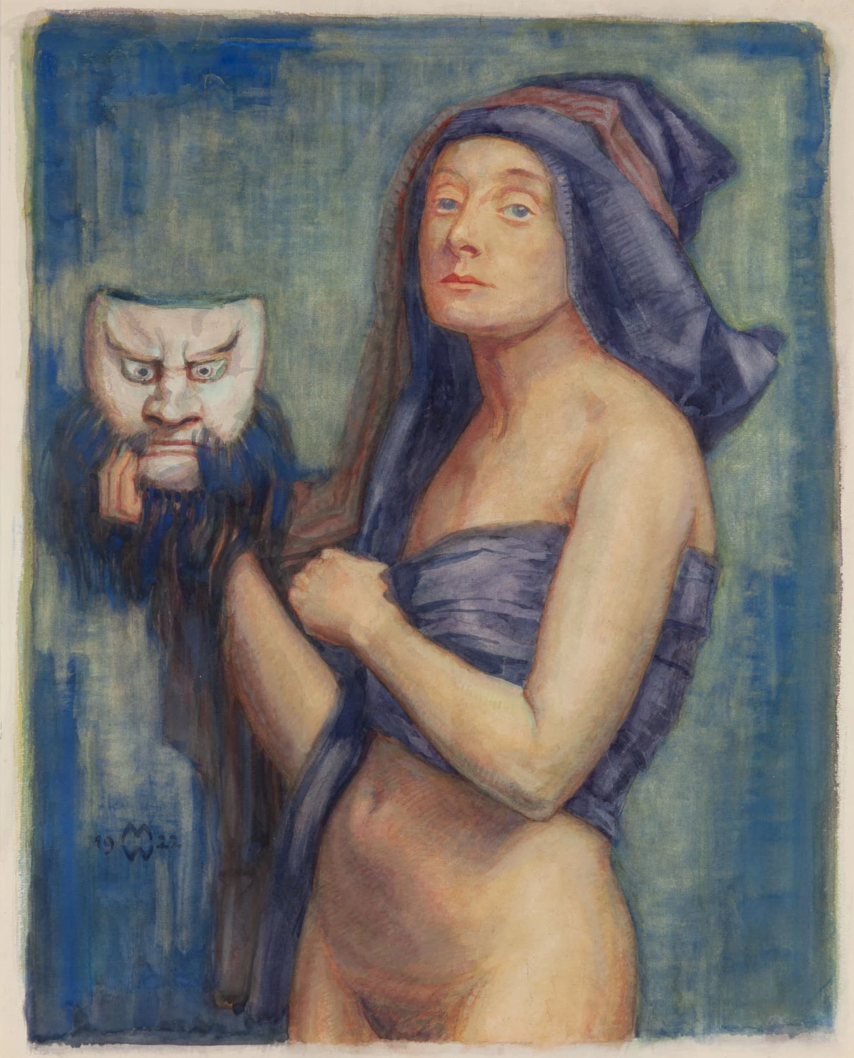 Max Wislicenus, portret Wandy Bibrowicz Max Wislicenus, portret Wandy Bibrowicz