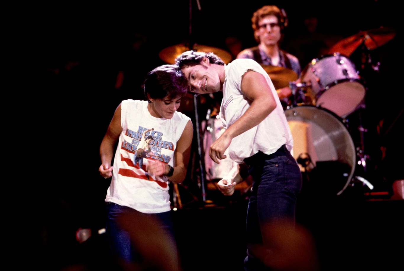 Courteney Cox i Bruce Springsteen 