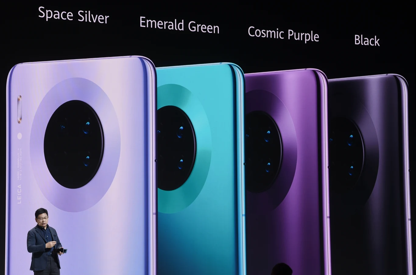 Mate 30 i Mate 30 Pro - na scenie Richard Yu Mate 30 i Mate 30 Pro - na scenie Richard Yu
