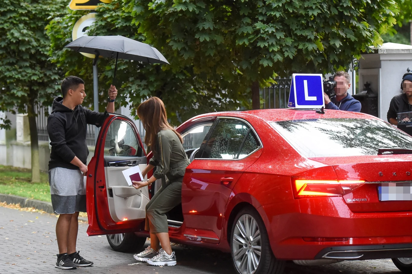 Edyta Górniak i Allan Krupa w programie "My Way" Edyta Górniak i Allan Krupa w programie "My Way"