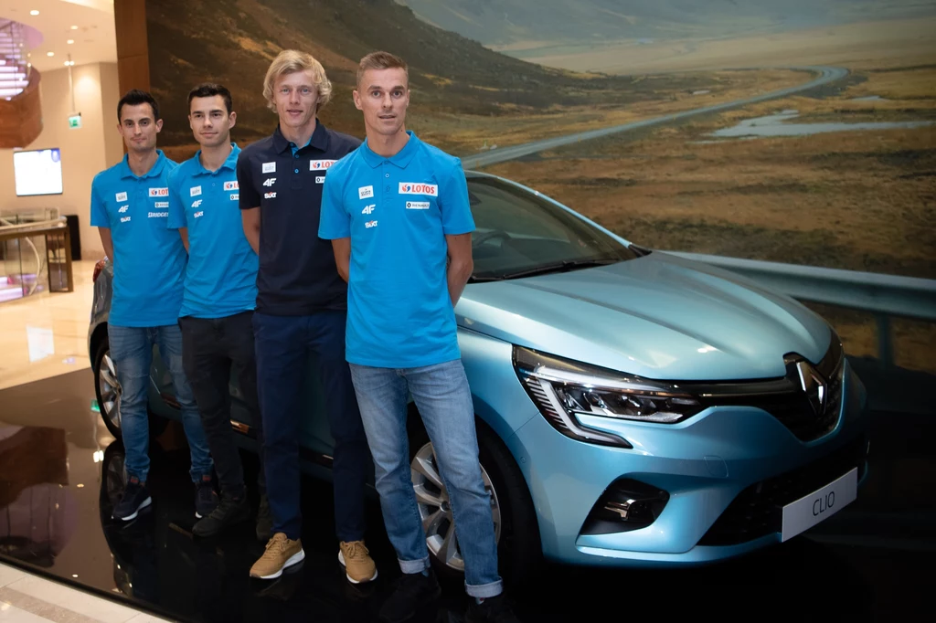 Piotr Żyła, Dawid Kubacki, Jakub Wolny i Maciej Kot Piotr Żyła, Dawid Kubacki, Jakub Wolny i Maciej Kot