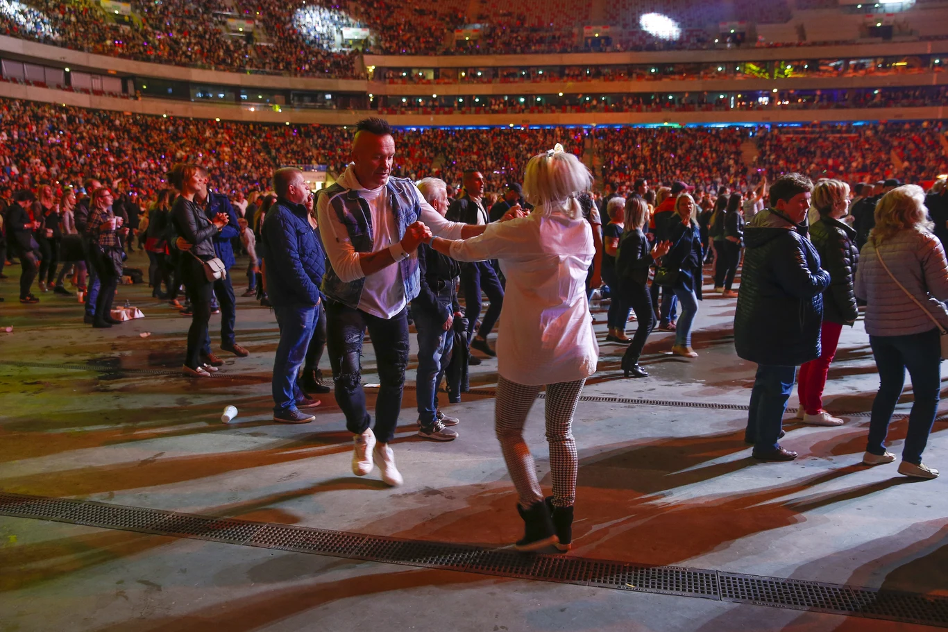 Zabawa na PGE Narodowym w Warszawie