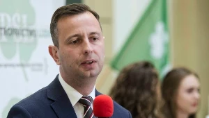 Prezes PSL Władysław Kosiniak-Kamysz podczas konwencji regionalnej