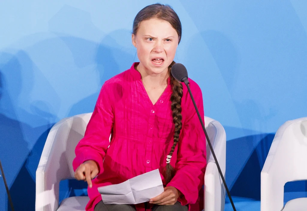 16-letnia Greta Thunberg 16-letnia Greta Thunberg