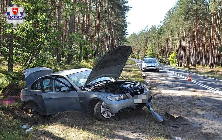 Kierowca był pijany, wiózł dzieci