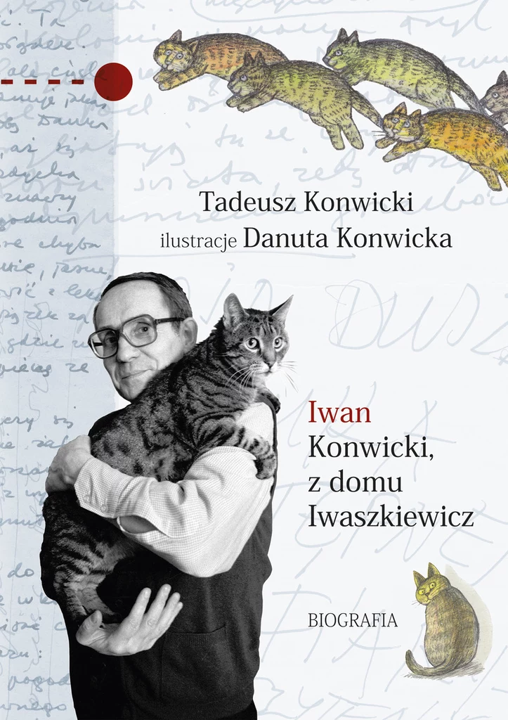 Okładka biografii kota Iwana Konwickiego