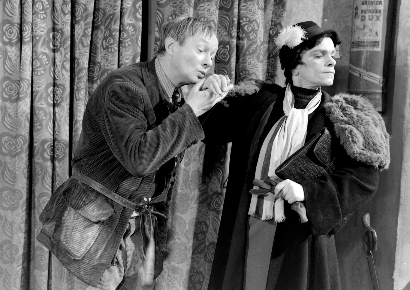 Krystyna Feldman w filmie "Kalosze szczęścia"