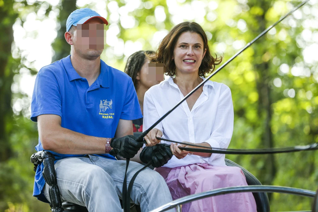 Joanna Sydor na Zawodach Jeździeckich