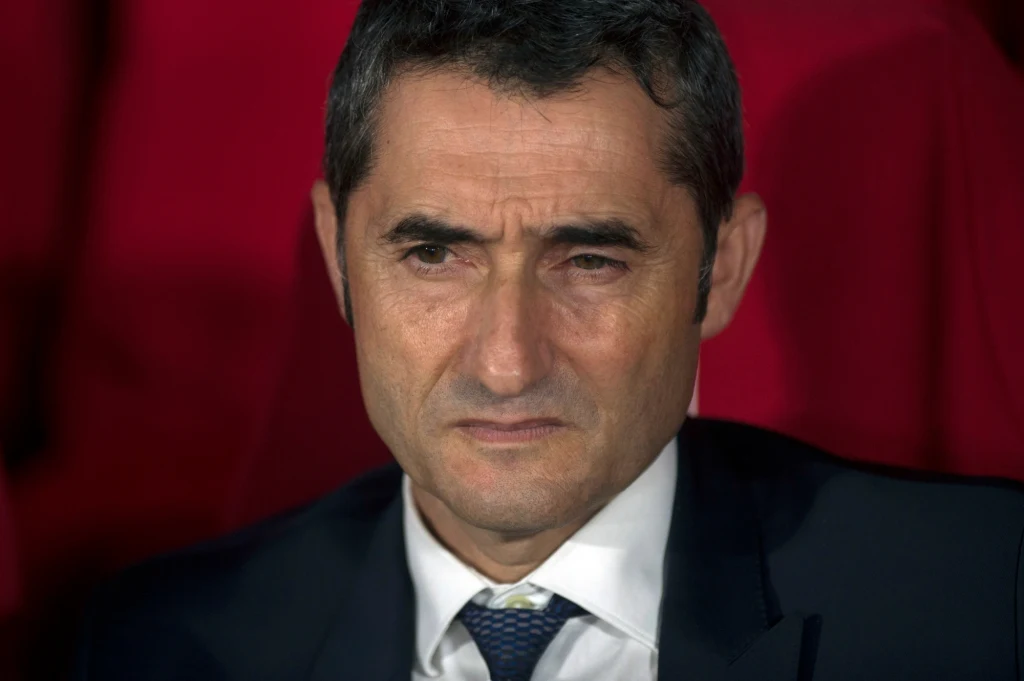 Ernesto Valverde, trener Barcelony