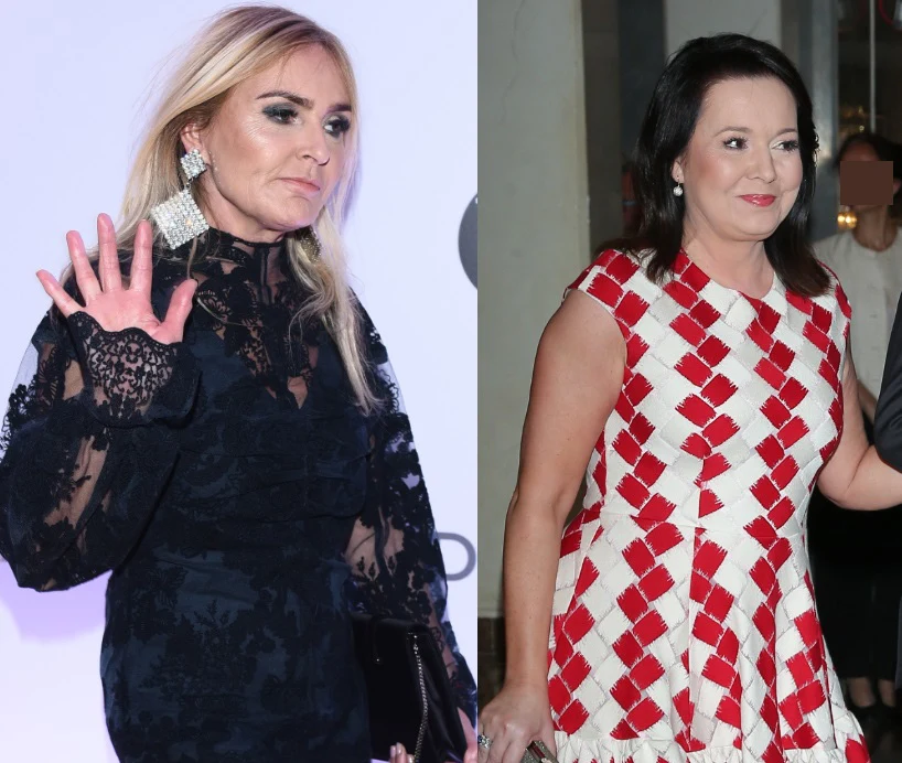 Monika Olejnik i Danuta Holecka